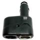 2 Port Cigarette Lighter Splitter